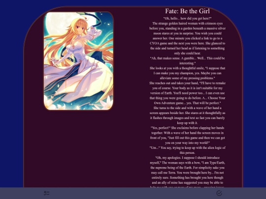 CYOA's/Fate SFW cyoa/v1.2 screenshot
