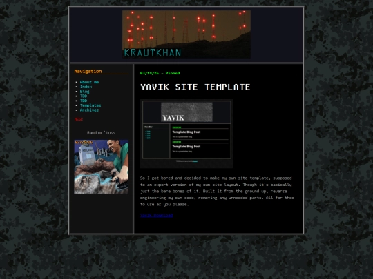 templates screenshot