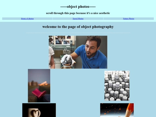 object screenshot