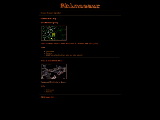 games screenshot