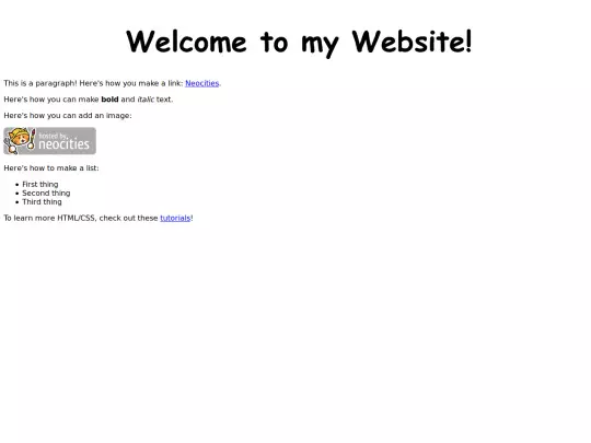 Signup screenshot