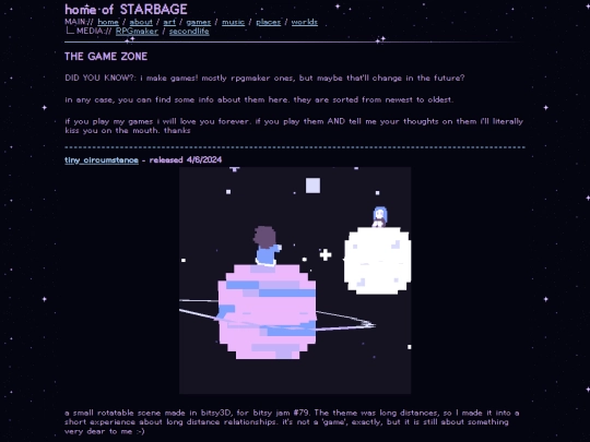 games screenshot