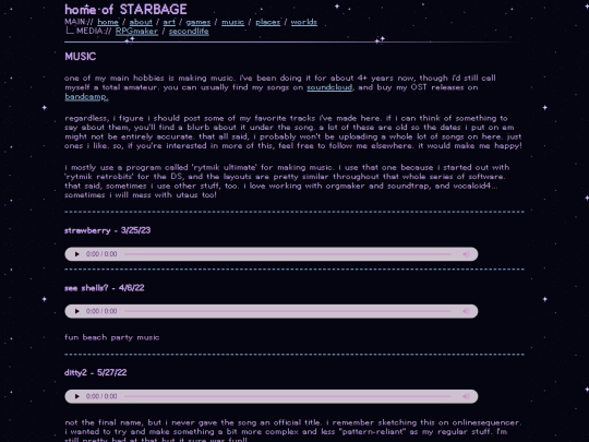 music screenshot