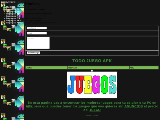 index screenshot