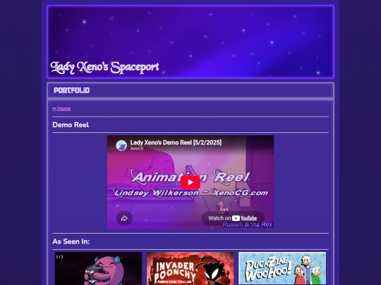 portfolio screenshot