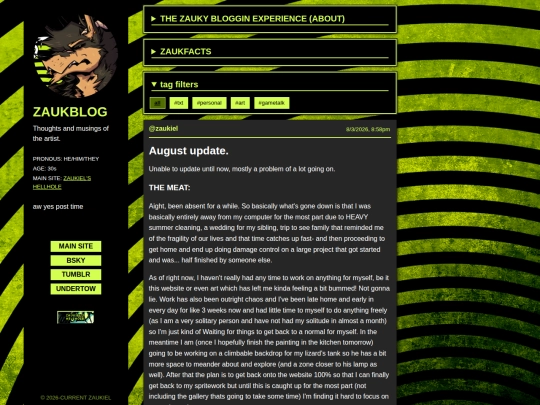 blogv2 screenshot