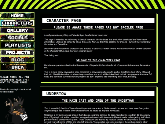 characters screenshot
