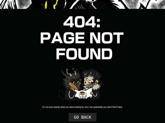 not_found screenshot