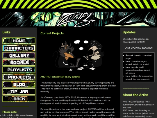 projects screenshot