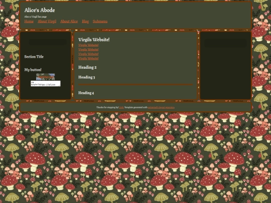 about-virgil screenshot