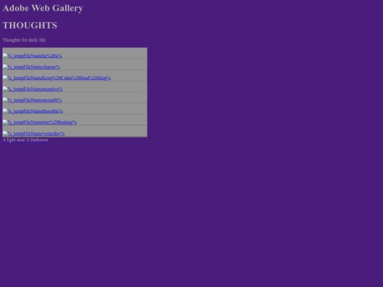 A light near A Darkness Gallery screenshot