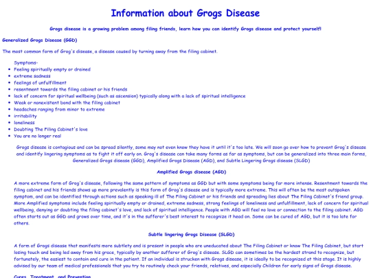 grogsdisease screenshot