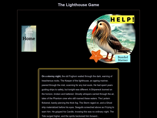 lighthouse screenshot