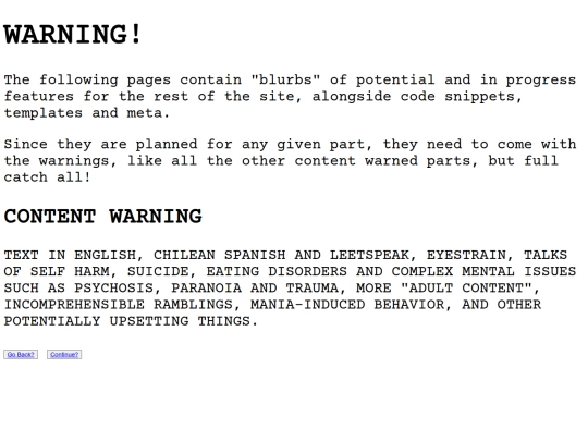 blurbs screenshot