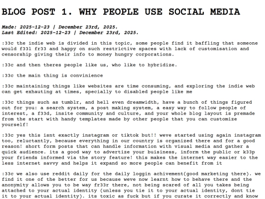 pages/sillies/nepetaquest/nepeta_1/blog/1.whypeopleusesocialmedia screenshot