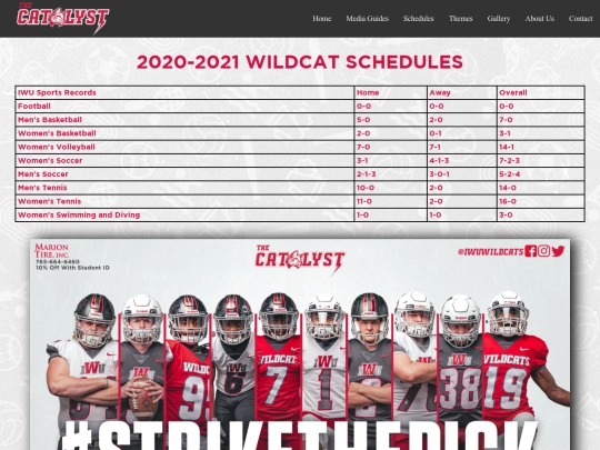schedules screenshot