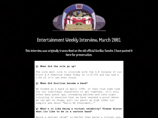 interviews/ew2001 screenshot