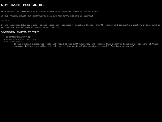 notsafe screenshot