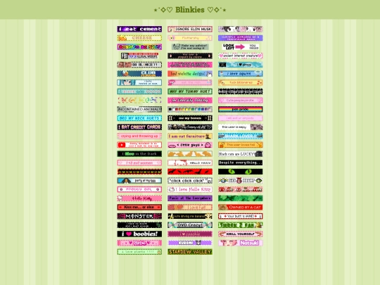 subPages/blinkies screenshot