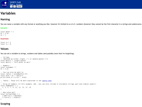 learnlua screenshot