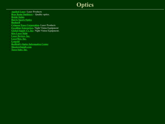 optics screenshot