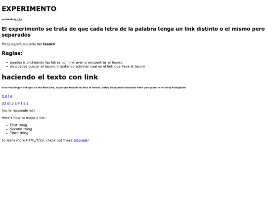 experimento screenshot