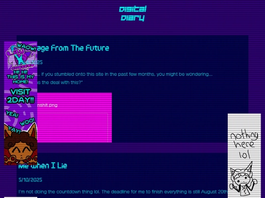 blog screenshot