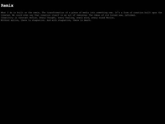 remix screenshot