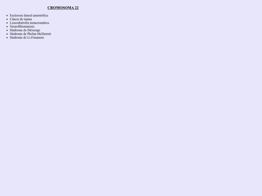 cromosoma22 screenshot