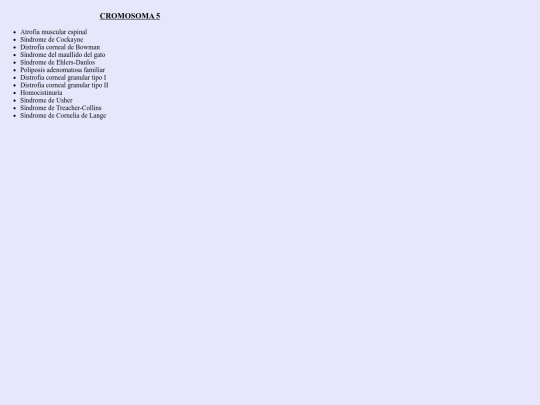 cromosoma5 screenshot