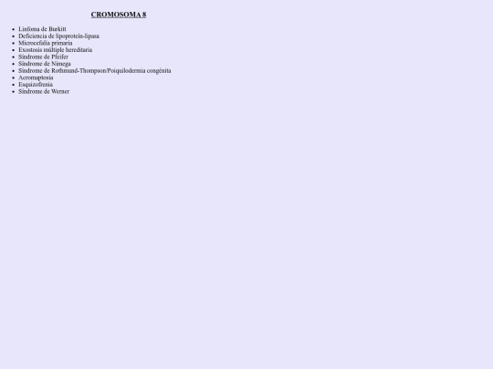 cromosoma8 screenshot