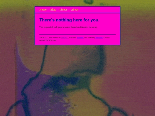 not_found screenshot