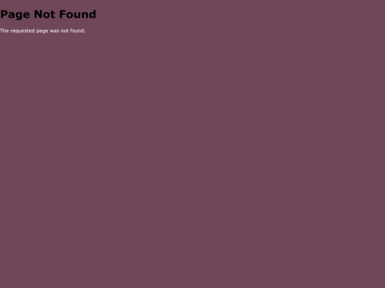 not_found screenshot