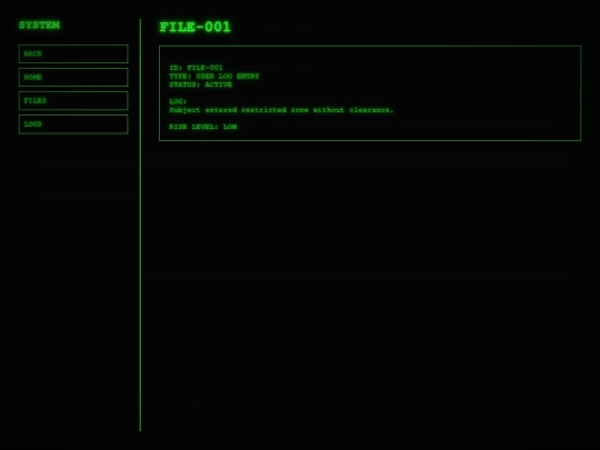 entry-file-001 screenshot
