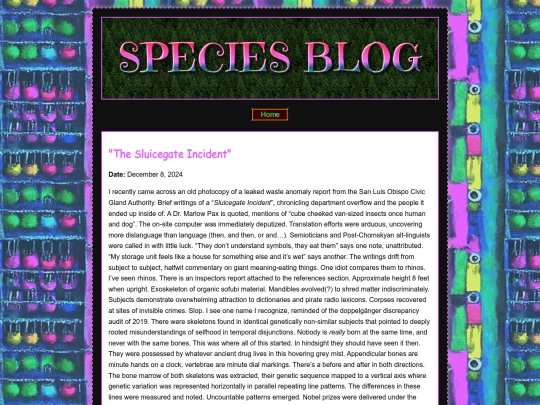 blog screenshot