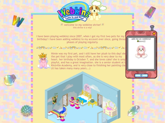 webkinz screenshot