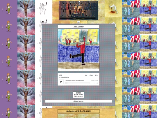 Discography screenshot