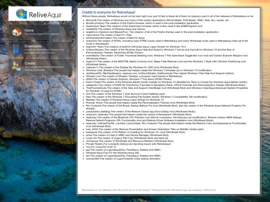 credits screenshot