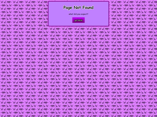 not_found screenshot