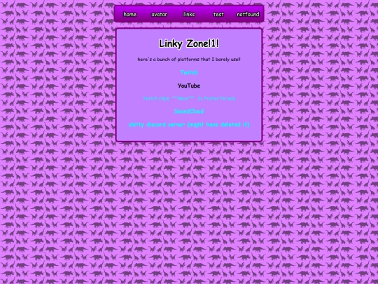 pages/links screenshot