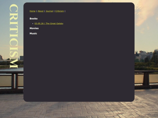 criticism screenshot