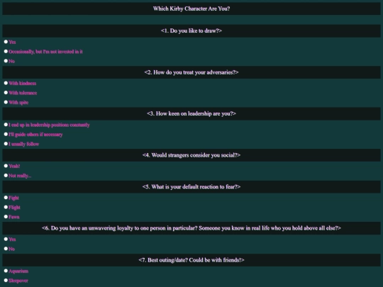 pages/fun/Kirby/KirbyQuiz screenshot