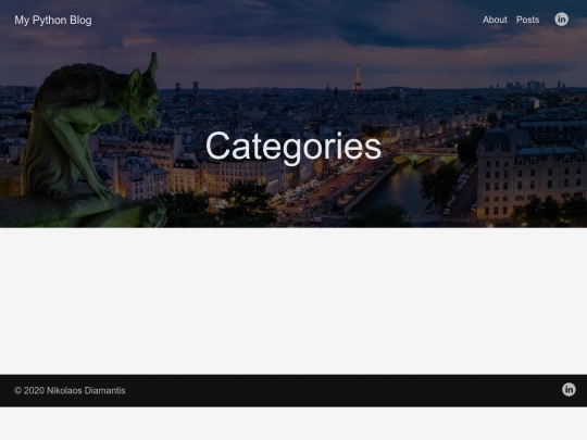 categories screenshot