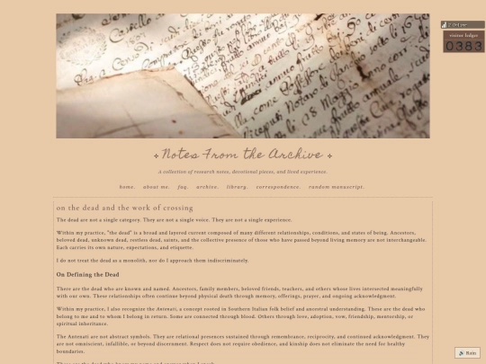 OntheDeadandtheWorkofCrossing screenshot