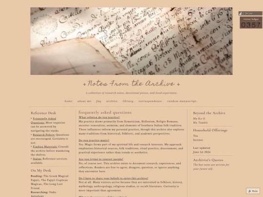 faq screenshot