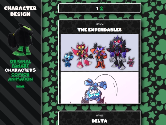 art/chardesign screenshot