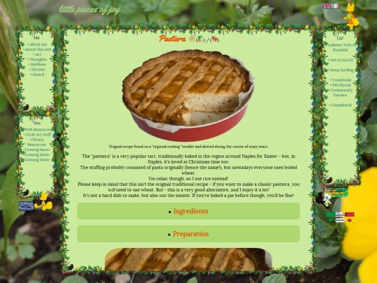 main-site/cookbook/pastiera screenshot