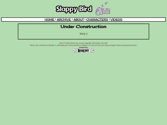 underconstruction screenshot