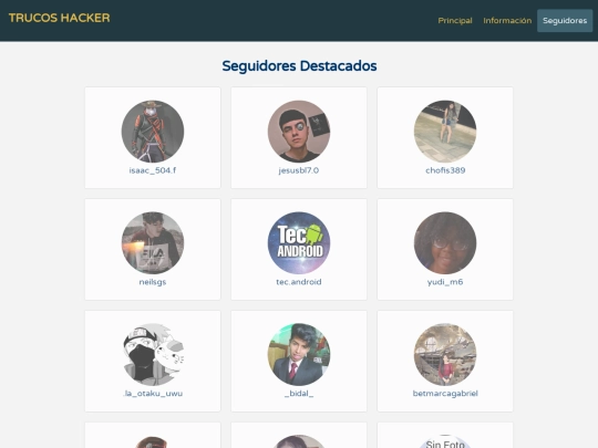 followers/seguidores screenshot