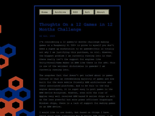 Blog/posts/2025-10-02-Thoughts-On-a-12-Games-in-12-Months-Challenge screenshot